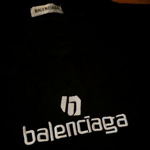 Balenciaga Sponsor Logo T Shirt Size Small